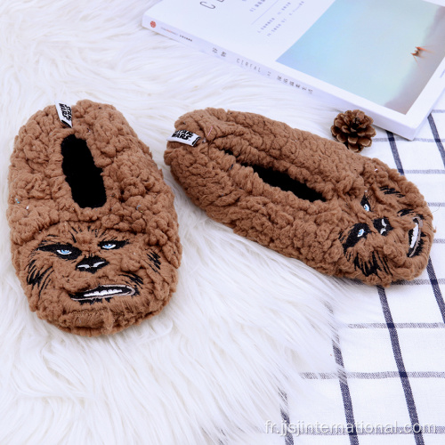 Fleece Fleece Child and Funny Children&#39;s Floor Slippers